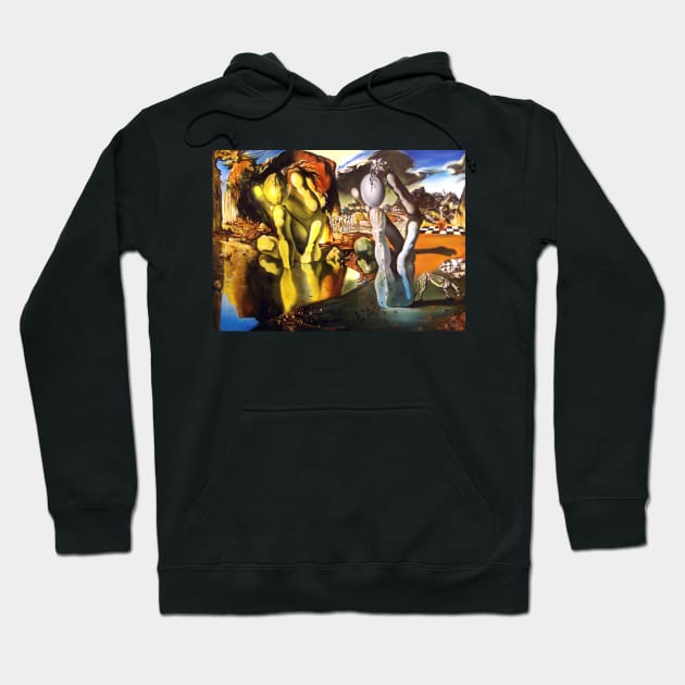 Painting Metamorphosis of Narcissus Salvador Dali T-Shirt T-Shirt Hoodie by J0k3rx3